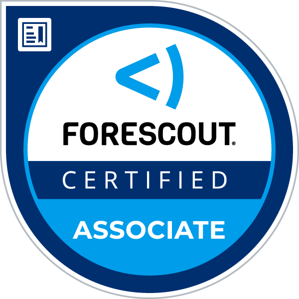 Forescout Certified Associate badge